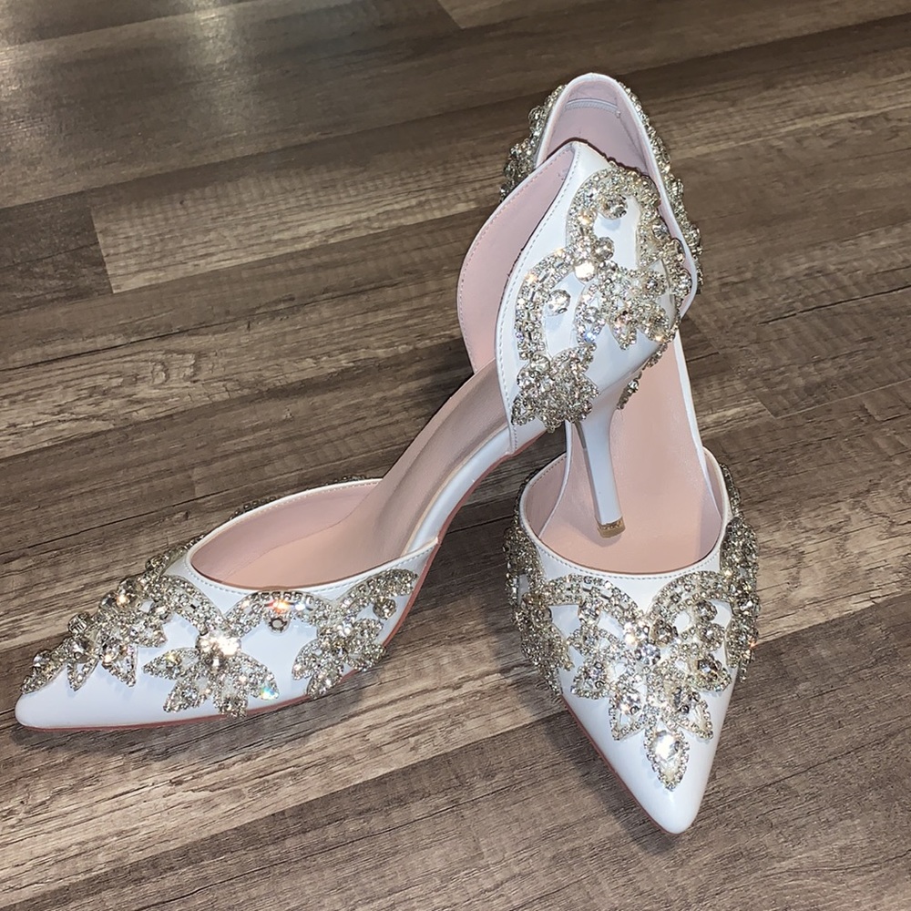Dress First Rhinestone heels